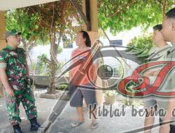 Babinsa Kratonan Ajak Warga Ngobras Guna Tingkatkan & Mengetahui Perkembangan Wilayah