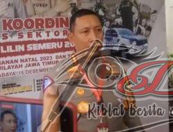 Pengamanan Libur Natal 2023 dan Tahun Baru 2024 (Nataru) Polda Jatim Atensi Perlintasan KA Tak Berpalang