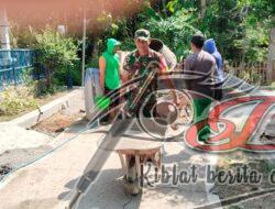 Gotong Royong Membangun Desa Babinsa Kerja Bakti Pelebaran Jalan