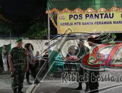 Berikan Rasa Aman dan Nyaman Saat Ibadah Natal, Personel Jajaran Kodim 0724 Boyolali Laksanakan Pengamanan