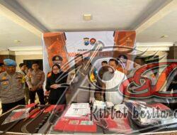 Polres lumajang Berhasil Amankan Komplotan Curanmor 33 TKP
