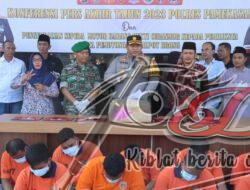 Polres Pamekasan Berhasil Turunkan Gangguan Kamtibmas Sepanjang Tahun 2023 Selesaikan 137 Perkara