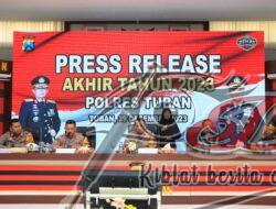 Polres Tuban Sukses Tuntaskan Kasus Peredaran Narkoba, Sepanjang Tahun 2023