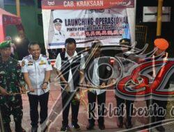 Polres Probolinggo dan Forkopimda Resmikan Palang Pintu JPL 17 Kereta Api di Leces