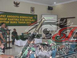 Koperasi Kartika D-04 Kodim Boyolali Selenggarakan RAK Tahun 2023