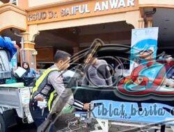 Patwal Polresta Malang Kota Kawal Pasien Darurat, Cepat Dekat dan Bersahabat