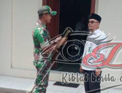 Pupuk Kebersamaan, Babinsa Serengan Komsos Dengan Tokoh Agama