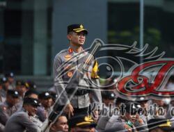 Polrestabes Surabaya Gelar Apel Pengecekan Personil dan Simulasi Pengamanan TPS Pemilu 2024, Satukan Persepsi