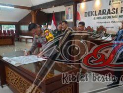 Polres Probolinggo Dukung Deklarasi Pemilu Damai yang Digelar HMI