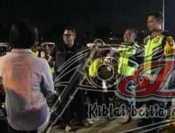 Polres Mojokerto Kota Patroli Skala Besar, Harkamtibmas Jelang Pemilu 2024