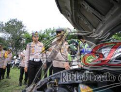Kapolres Ngawi Cek Kendaraan Dinas, Pastikan Siap Amankan Pemilu 2024