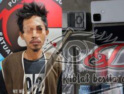 Seorang Kuli Bangunan di Surabaya, Diamankan Satresnarkoba Polrestabes Surabaya Menjadi Kurir Narkoba