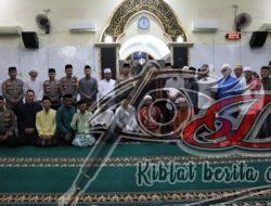 Cooling System Kapolres Kediri Kota Sambangi Jemaah Masjid As Sakinah