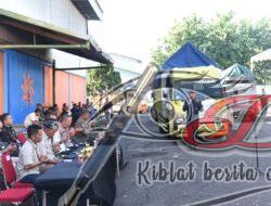 Kapolres Bondowoso Bersama Forkopimda Melepas Pendistribusian Logistik Dalam Pemilu 2024