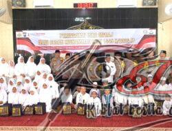 Polres Tanjung Perak Gelar Doa bersama Puluhan Anak Yatim Wujudkan Pemilu Damai