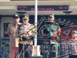 Forkopimda Boyolali Turut Hadiri Apel Pergeseran Pasukan Pam Pemilu