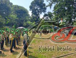 Di Bawah Terik Matahari, Kemah HW Pandu Ceria SD Muhlas Dibuka Kepala Sekolah