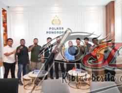 Cooling System, Kapolres Ponorogo Silaturahmi dengan PC PMII Pasca Pungut Suara Pemilu 2024