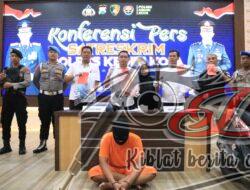 Polres Kediri Kota Berhasil Ungkap Kasus Curat di 2 TKP Dalam Semalam