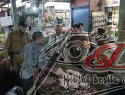 Cegah Panic Buying Satgas Pangan Polresta Malang Kota Inspeksi ke Sejumlah Pasar