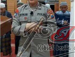Salah Satu Anggota Polres Bondowoso Terpilih Masuk Final Lomba Imam Masjid Muhammadiyah Jatim