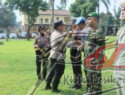 Kapolres Bondowoso menggelar apel gelar pasukan operasi keselamatan Semeru 2024
