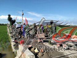 Kejar Waktu, Pembangunan Rabat Beton TMMD Kodim 0726/Sukoharjo Terus Di Kebut