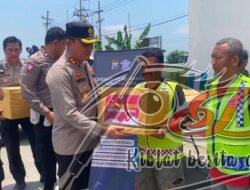 Polres Probolinggo Gelar Baksos di Pos Lantas Leces, Jelang Ramadhan