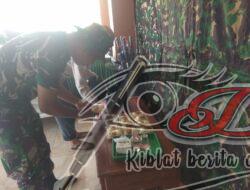 Makanan Khas Disajikan Untuk Anggota Satgas TMMD