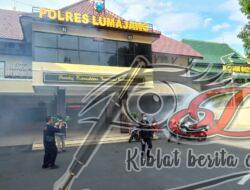 Sidokkes Polres Lumajang Lakukan Fooging Cegah DBD