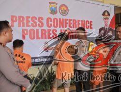 Polisi Berhasil Amankan 3 Orang Tersangka Kasus Perampasan Motor dan Kalung di Jember