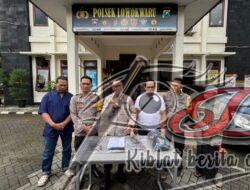 Polsek Lowokwaru Polresta Malang Kota Amankan Pelaku Perang Sarung Bawa Sajam