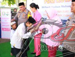 Berbagi Kasih Di Bulan Ramadhan Polres Tanjung Perak Gelar Bansos dan Santuni Anak Yatim