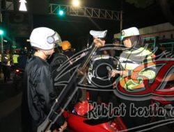 Polisi Amankan Puluhan Ranmor Tidak Sesuai Spektek di Kota Kediri Diduga Balap Liar