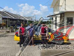 Polres Bondowoso patroli pemukiman yang di tinggal mudik lebaran