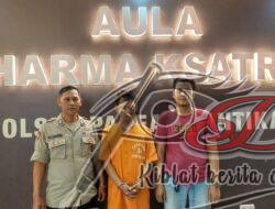 Unit Reskrim Polsek Pabean Cantian  Berhasil Ringkus Pelaku Residivis Pencurian Sepeda Motor di Jalan Samudra