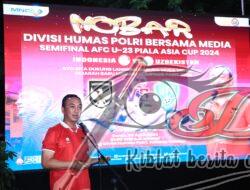 Nobar Timnas Indonesia U-23 Vs Uzbekistan U-23 Bareng Wartawan, Kadiv Humas Bicara Persatuan Bangsa