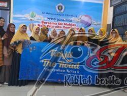 Kompak! Komite-Paguyuban SD Muhlas Bagikan 350 Paket Takjil
