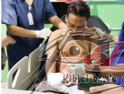Gadaikan Motor Orang, Pemuda Tenggumung Di Keroyok Pakai Sajam