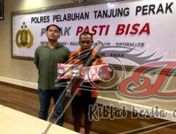 Seorang Sopir Diduga Edarkan Sabu Berhasil Diamankan Satresnarkoba Polres Pelabuhan Tanjung Perak Surabaya
