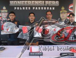 Gerak Cepat Polres Pasuruan Berhasil Amankan Gangster Yang Viral di Medsos