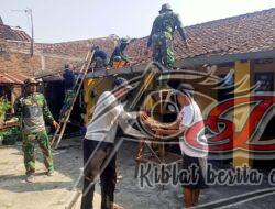 Mimpi Bu Wahyuni Jadi Kenyataan, Bisa Dapat Rehab Rumah Dari Satgas TMMD Ke-120 Kodim Sukoharjo
