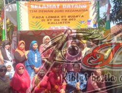 Lurah Kalijaten Endang Setianingsih Melakukan Kunjungan Persiapan Lomba Tingkat Kecamatan