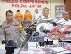 Subdit Jatanras Polda Jatim Berhasil Mengamankan 3 Tersangka Penembakan di Tol Waru Sidoarjo