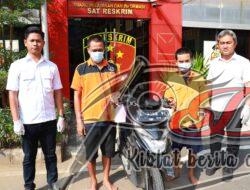 Satreskrim Polres Pelabuhan Tanjung Ringkus Dua Pencuri Motor Asal Bulak Banteng Surabaya