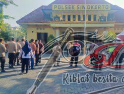 Pimpin Apel Pagi, Kapolsek Simokerto: Lakukan Pekerjaan Dengan Tanggung Jawab Dengan Laporan Yang Lengkap