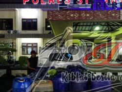 Polres Situbondo Gagalkan Penyelundupan 1190 Liter BBM Solar Subsidi