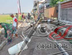 Jelang Penutupan TMMD Ke-120 Kodim 0726/Sukoharjo, Sasaran Pengecoran Capai 95 Persen