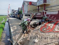 Finishing, sasaran fisik Pengecoran jalan sisakan pekerjaan pengurugan bahu jalan