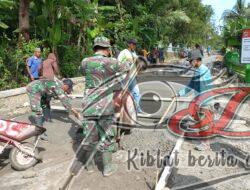 Target TMMD Desa Gunung Hampir Rampung